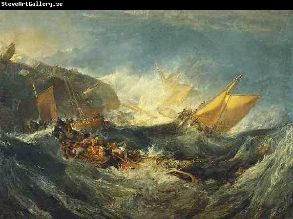 Joseph Mallord William Turner The shipwreck of the Minotaur,